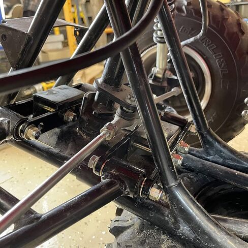 Front ATV Widening Kit for Honda TRX90/TRX90X: Powder Coated Steel, 6" Widening, Includes Precision Laser-Cut Brackets & Threaded Tie Rod Extensions in Saudi Arabia