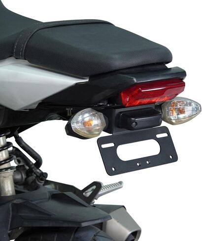مزيل حاجز الدراجة النارية مناسب لـ Grom MSX125 2017-2020 لوحة ترخيص قوس الذيل مرتب مع ضوء LED in Saudi Arabia