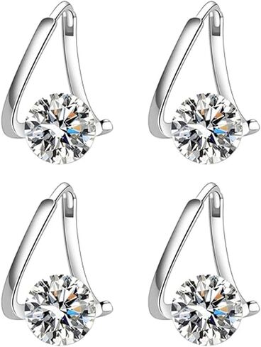 Lymphatic Germanium Earrings Lymphatic Drainage Earrings Atheniz Lymphatic Earrings Cubic Zirconia Earrings Lymphatic Hoop Earrings for Women in Saudi Arabia