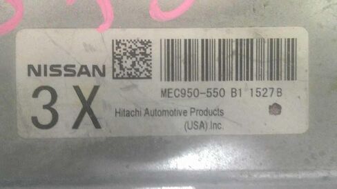Engine ECM Control Module 2.0L at 11-12 Compatible with Nissan SENTRA MEC950-550 B1 MEC950550B1 in Saudi Arabia