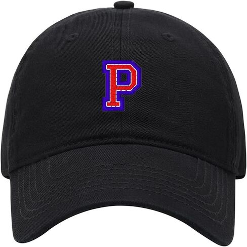Baseball Cap Men Design Letter P Embroidered Washed Cotton Dad Hat Baseball Caps in Saudi Arabia