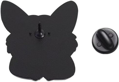 مجموعة دبابيس مينا للكلاب مكونة من 5 قطع - دبابيس لطيفة ومضحكة لحقائب الظهر والسترات والقبعات والهدايا - دبابيس معدنية قابلة للتجميع لأصحاب الحيوانات الأليفة وعشاق الحيوانات in Kuwait