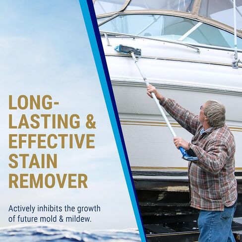 McKee's 37 Nautical One Xtreme Marine Grime Remover | Gel Formula Rids Build Up from Vinyl Surfaces, 128 fl. oz. in Saudi Arabia