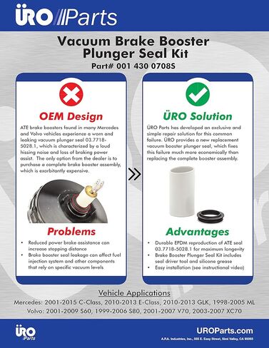 أجزاء URO 0014300708S ختم المكبس الداعم للفرامل in Kuwait