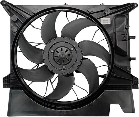 Cooling Fan Assembly Compatible with 2003-2005 for Volvo for XC90 2.9L 2003-2006 for Volvo for XC90 2.5L,Radiator Fan Direct Fit Replacement for Engine Cooling Fan & Radiator in Saudi Arabia