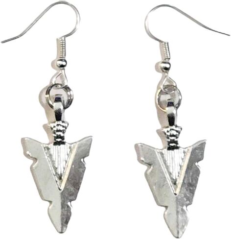 أقراط متدلية من الفضة الهندية برأس السهم in Kuwait