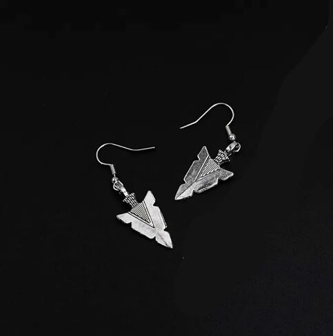 أقراط متدلية من الفضة الهندية برأس السهم in Kuwait