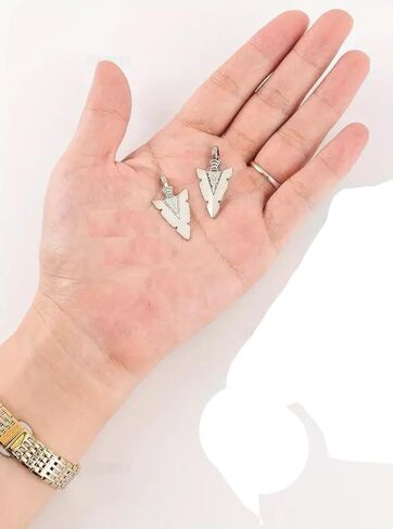 أقراط متدلية من الفضة الهندية برأس السهم in Kuwait