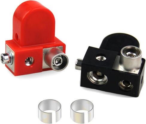 موصلات طرفية للبطارية من النحاس الصلب، مقياس 0/2/4/8، حلقة طاقة مثبتة على الجزء العلوي/الجانبي ومحول بريد OEM in Kuwait