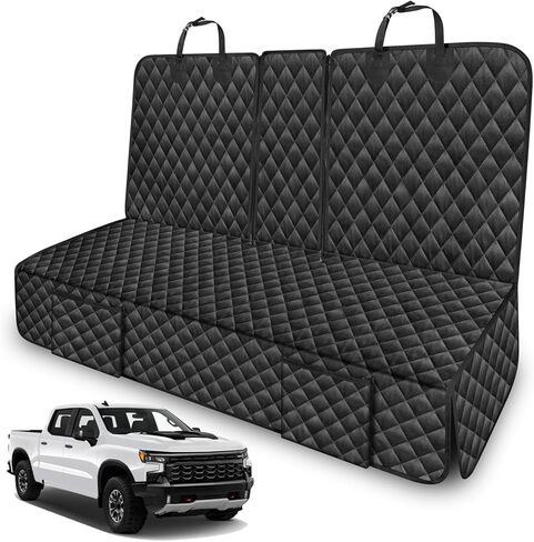 Dog Car Seat Cover for Back Seat Compatible with Jeep Gladiator Compass Wrangler Cherokee Renegade Accessories, Waterproof Non-Slip Pet Bench Backseat Covers 2026 New in Saudi Arabia