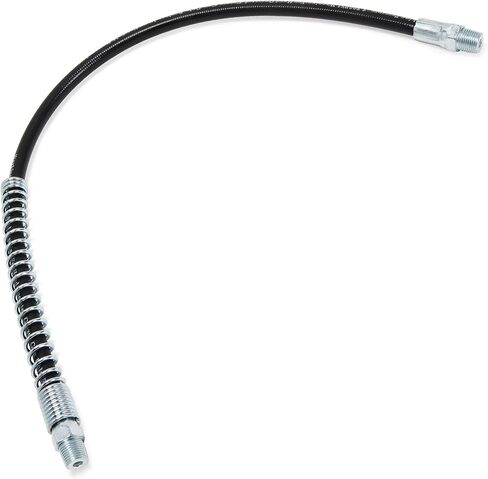 Powerbuilt 648813 12" Hd Flex Hose For Grease Guns,Black in Saudi Arabia