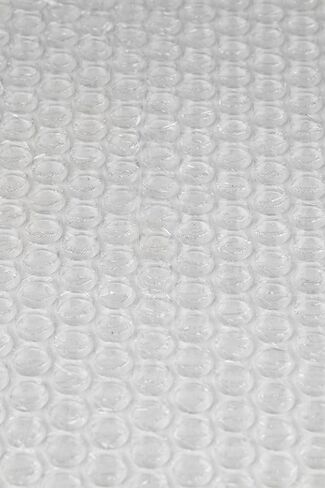 لفة تغليف الفقاعات مقاس 131 قدمًا × 12 بوصة - غلاف مبطن سهل التمزق مقاس 12 بوصة في صندوق موزع - عبوة واقية خفيفة الوزن لنقل المنزل والشحن والتخزين in Kuwait