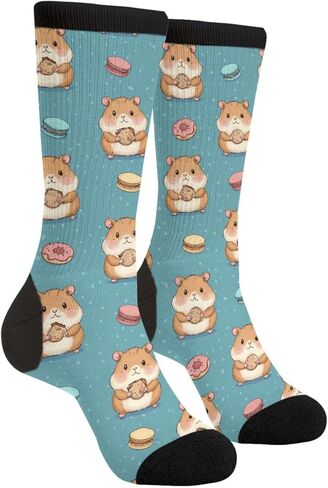 Funny Novelty Crew Socks Casual Crazy Dress Socks For Man Women in Saudi Arabia