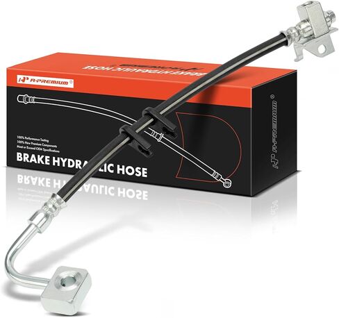A-Premium Rear Passenger Side Brake Hydraulic Hose Compatible with Select Jeep Models - WK Series Grand Cherokee 2005-2010, XK Series Commander 2006-2010 in Saudi Arabia