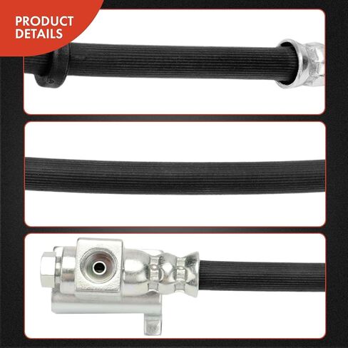 A-Premium Rear Passenger Side Brake Hydraulic Hose Compatible with Select Jeep Models - WK Series Grand Cherokee 2005-2010, XK Series Commander 2006-2010 in Saudi Arabia