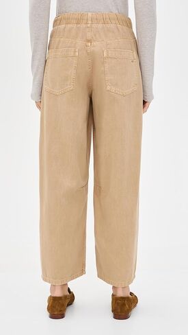 Marine Layer Women's Twill Barrel Drawstring Pants in Kuwait
