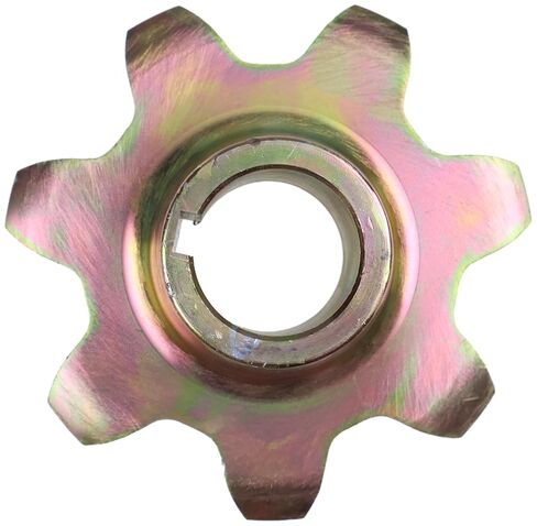 7 Teeth Elevator Sprocket 87740180 Compatible with Combine Harvester 2144 2166 2188 2344 2366 2388 5088 5130 5140 6088 6130 6140 7088 7130 7140 in Saudi Arabia
