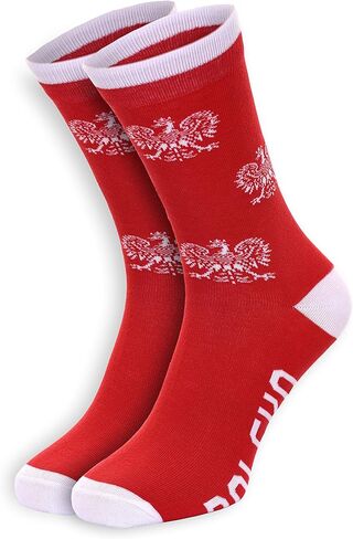 Country-Themed Socks XL, Extra Large, Shoe Size 10-14 (Poland) in Saudi Arabia