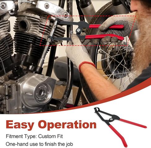 أداة إزالة غطاء قضيب الدفع أنبوب قضيب الدفع المثبت متوافقة مع Harley-Davidson Twin Cam Softail Touring Dyna 1999-2017 in Saudi Arabia
