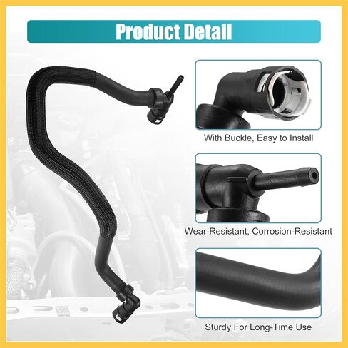 HVAC Heater Hose Assembly for Ford F-250 F-350 F-450 F-550 Super Duty 2011-2014 6.7L Heater Water Hose Heater Return Hose Heater Core Outlet Hose BC3Z18472E Auto Replacement Parts in Saudi Arabia