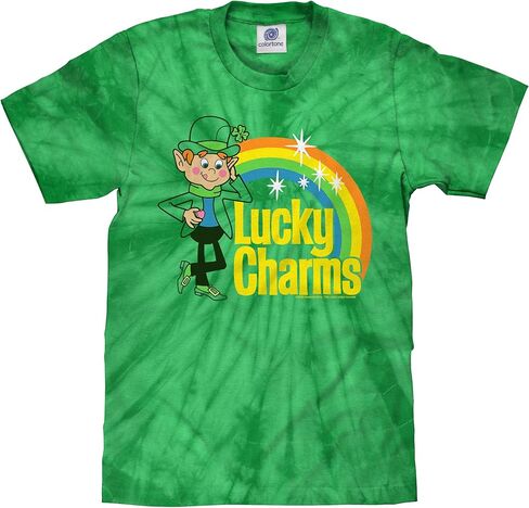 تي شيرت Lucky Charms الرجالي من Tee Luv - قميص تميمة حبوب Lucky The Leprechaun in Saudi Arabia