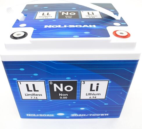 بطارية NoLi Sodium 50AH تصل إلى 13,000 واط 10 فولت-16 فولت in Kuwait