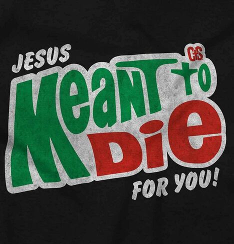 Brisco Brands Punny Christian Jesus Died for You Hoodie Sweatshirt Women Men in Saudi Arabia
