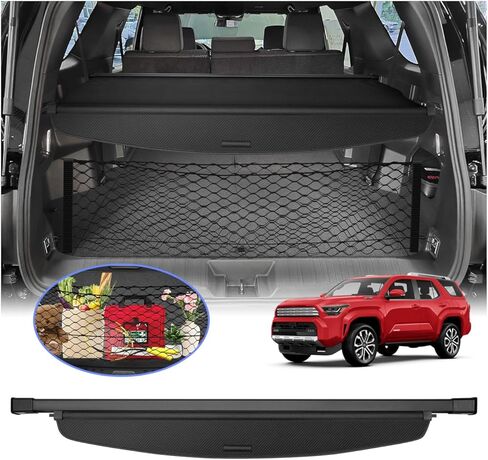 Cargo Cover for Chevy Equinox EV 2025 2026 with Cargo Net, Retractable Rear Trunk Cover for Chevy Accessories Security Shield Shade in Saudi Arabia