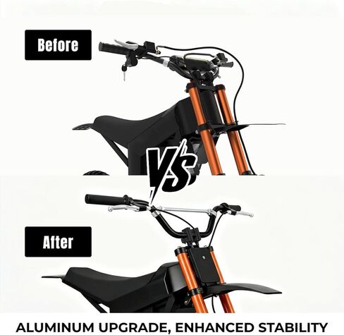 مقاود Ebike لـ Tuttio - PSLER 7/8 "قضبان مقود مدببة لـ Tutti in Saudi Arabia