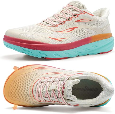 Women's Orthopedic Diabetic Wide Toe Box Running Shoes: Comfortable Arch Support Plantar Fasciitis Orthotic Sport Sneakers, Supportive Hammer Toes Casual Walking Shoes for Foot Heel and Pain Relief in Saudi Arabia