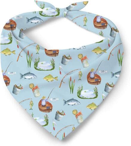 Goose Pattern Dog Bandana, Cute Farm Animal Cartoon Print Pet Kerchief, Adjustable Triangle Dogs Scarf, Silly Goose Pet Accessories Dog Scarf for Small Medium Dogs in Saudi Arabia