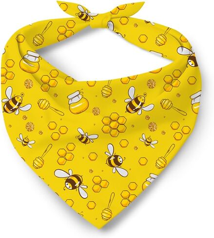 Goose Pattern Dog Bandana, Cute Farm Animal Cartoon Print Pet Kerchief, Adjustable Triangle Dogs Scarf, Silly Goose Pet Accessories Dog Scarf for Small Medium Dogs in Saudi Arabia