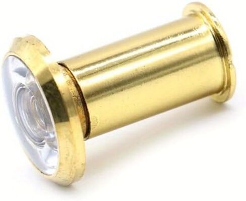 1PC Door Viewer 200 Degree Wide Angle Peephole Security Hidden Door Adjustable Glass Lens for Furniture Hardware Tools (Silvery) in Saudi Arabia