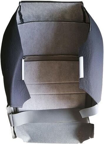 Driver Side Bottom Seat Cover Compatible with 2009-2012 Dodge Ram 1500 2500 3500 4500 5500 SLT Longhorn Sport Power Wagon ST TRX TRX4, Cloth Gray Replacement Front in Saudi Arabia