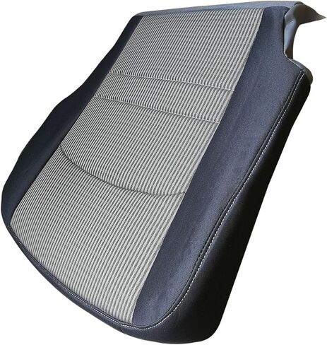 Driver Side Bottom Seat Cover Compatible with 2009-2012 Dodge Ram 1500 2500 3500 4500 5500 SLT Longhorn Sport Power Wagon ST TRX TRX4, Cloth Gray Replacement Front in Saudi Arabia