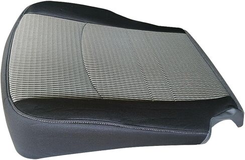 Driver Side Bottom Seat Cover Compatible with 2009-2012 Dodge Ram 1500 2500 3500 4500 5500 SLT Longhorn Sport Power Wagon ST TRX TRX4, Cloth Gray Replacement Front in Saudi Arabia