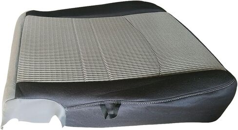 Driver Side Bottom Seat Cover Compatible with 2009-2012 Dodge Ram 1500 2500 3500 4500 5500 SLT Longhorn Sport Power Wagon ST TRX TRX4, Cloth Gray Replacement Front in Saudi Arabia