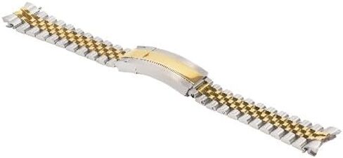 Ewatchparts 20mm Jubilee Watch Band Bracelet Compatible With Rolex Submariner GMT Datejust Glide Lock Two Tone in Saudi Arabia