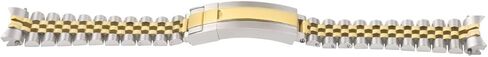 Ewatchparts 20mm Jubilee Watch Band Bracelet Compatible With Rolex Submariner GMT Datejust Glide Lock Two Tone in Saudi Arabia