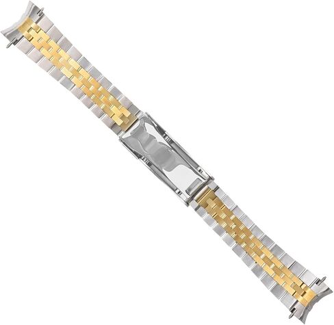 Ewatchparts 20mm Jubilee Watch Band Bracelet Compatible With Rolex Submariner GMT Datejust Glide Lock Two Tone in Saudi Arabia