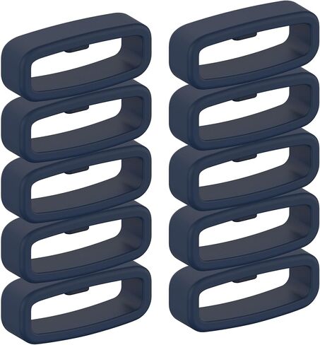 18mm 20mm 22mm Replacement Watch Band Fastener, Silicone Fastening Rings Loop Security Loops Accessories Bands Keeper Wristband Holder in Saudi Arabia