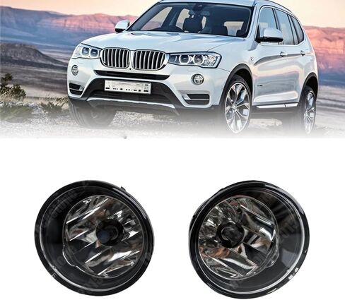 زوج من مصابيح الضباب الممتصة للصدمات البديلة لسيارات BMW X1 F48 X2 F39 X3 F25 X5 | مصباح ضباب ما بعد البيع لعام 2011-2017 in Kuwait