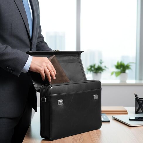 Bifold Slim Long Wallet for Men, Card Holder Wallet with Multiple Cards Slots PU Leather Card Wallets Contrasting Bifold Wallets Leather Checkbook Cover for Suits and Daily Use (Deep Coffee) in Saudi Arabia