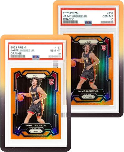 NAKIS Slab Guard for PSA Graded Cards, 5-Pack TPU Slab Protector Graded Guard Bumper Guard for PSA Graded Card Only, Gradient Color Glitter Limited Edition, (5) Multi-Color in Saudi Arabia