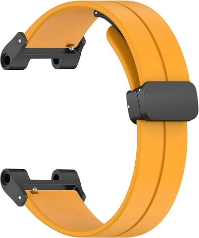 حزام ساعة بإبزيم مغناطيسي قابل للطي من السيليكون مناسب لحزام بديل متين من Casio SGW-100/SGW-200/GW-3000B/GW-3500B-20mm (الرجال والنساء) in Kuwait