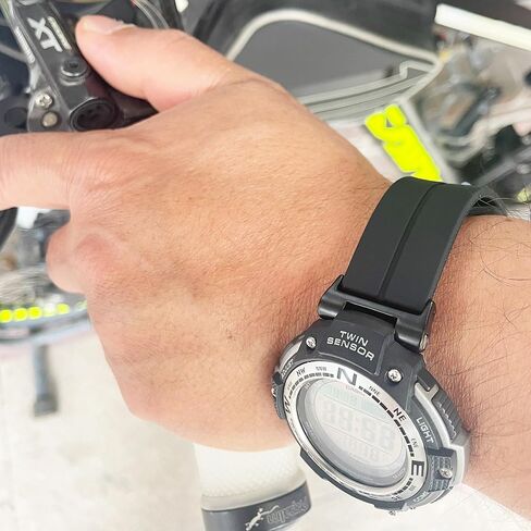 حزام ساعة بإبزيم مغناطيسي قابل للطي من السيليكون مناسب لحزام بديل متين من Casio SGW-100/SGW-200/GW-3000B/GW-3500B-20mm (الرجال والنساء) in Kuwait