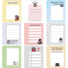 Sewing Sticky Notes Gifts - 9 Pack Sewing Notepads 3x4 Inch Gifts for Quilters Lovers, Quilting Memo Pads Office School Supplies for Friends Coworkers Women (270 Sheets) in Kuwait