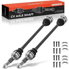A-Premium Pair (2) Front CV Axle Shaft Assembly Compatible with Porsche 911 2007-2012 H6 3.6L 3.8L, Automatic Transmission, Driver and Passenger Side, Replace# 99734903800, 99734903801 in Kuwait