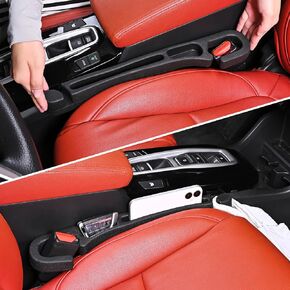 مجموعة منظمات وتخزين السيارات 7F مكونة من قطعتين، حشو فجوات مقعد السيارة مع أداة كسر الخطاف والنافذة، ملحقات السيارة العالمية، تخزين مناسب لشاحنات الدفع الرباعي، أسود in Kuwait