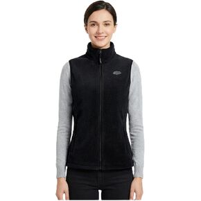 Topdot Fleece Women's Heated Vest with Battery Pack 16000mAh 7.4V, Heated Vest for Women with10-Heated Zones for Outdoor Work in Kuwait